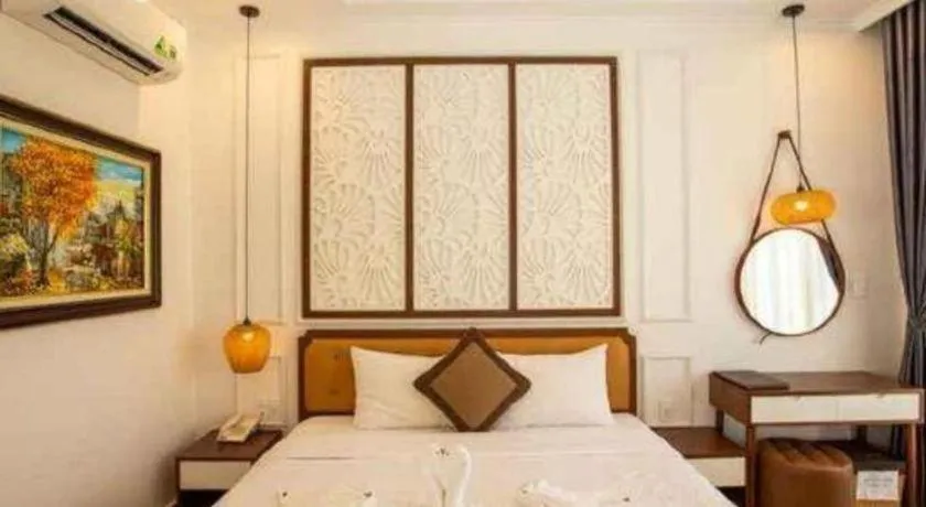 Bed in Doan Gia Resort