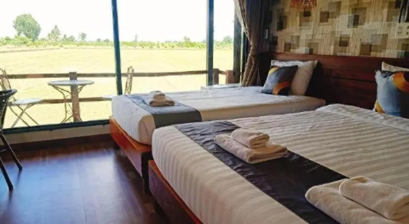 Bed in 111 Resort and Spa