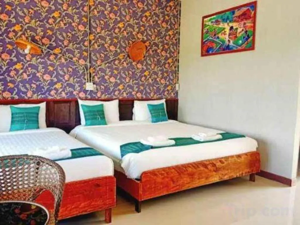 Bed in 111 Resort and Spa