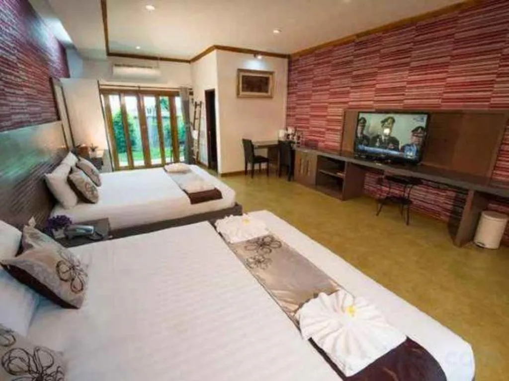 Bed in 111 Resort and Spa