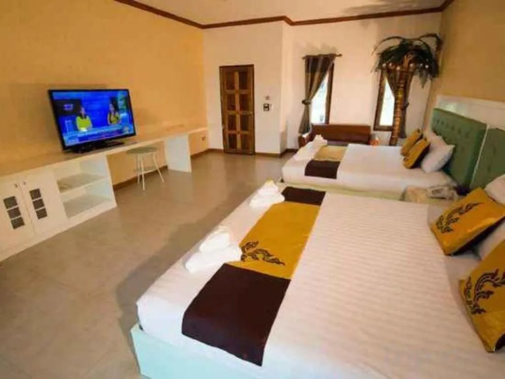 Bed in 111 Resort and Spa