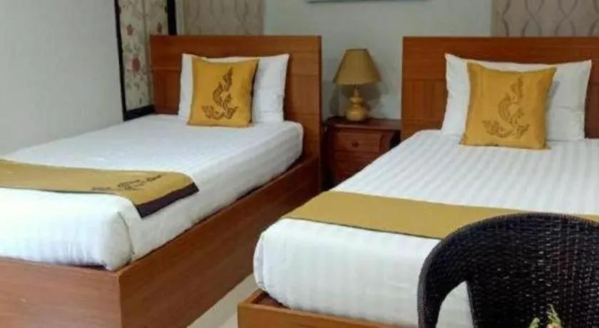 Bed in 111 Resort and Spa