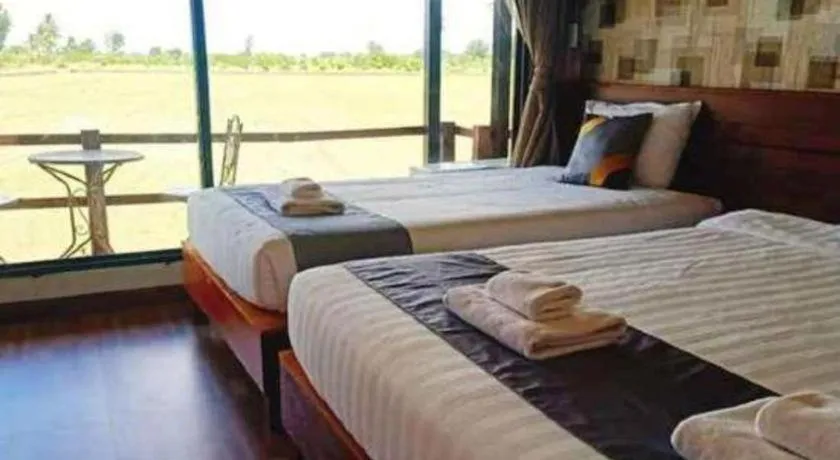 Bed in 111 Resort and Spa
