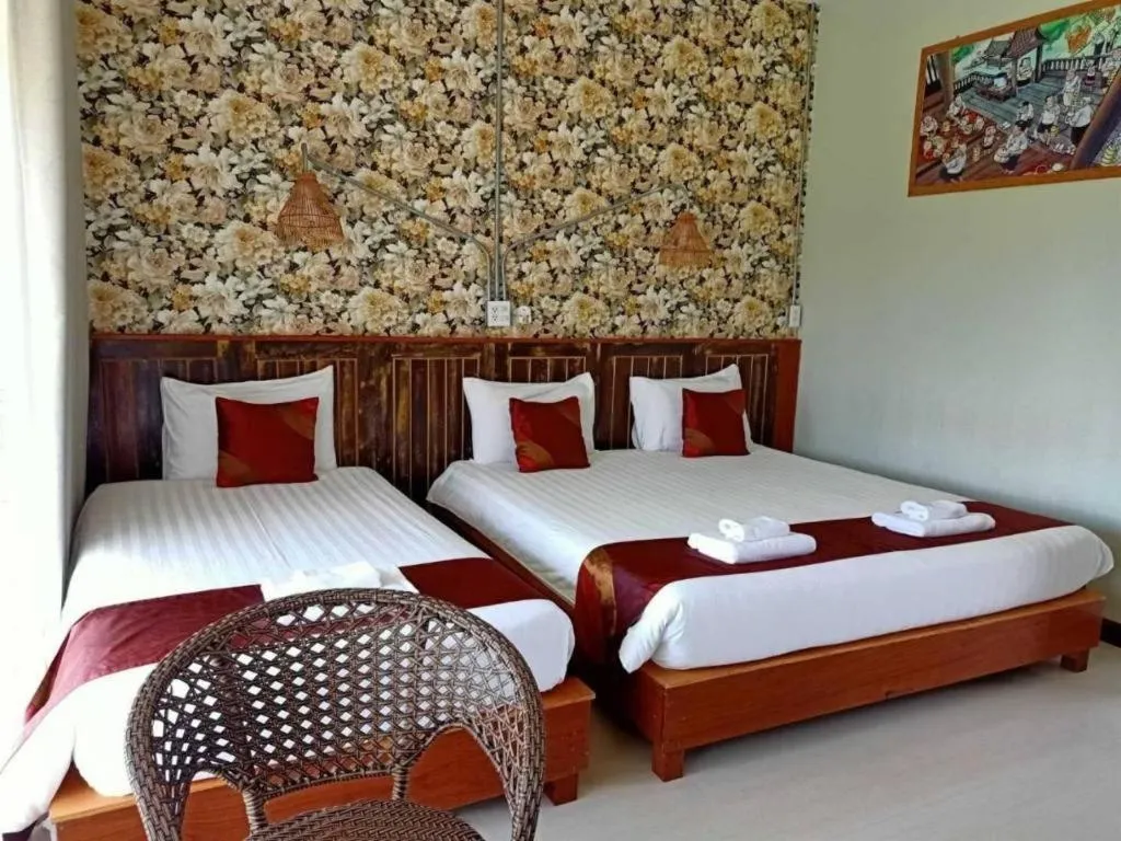 Bed in 111 Resort and Spa