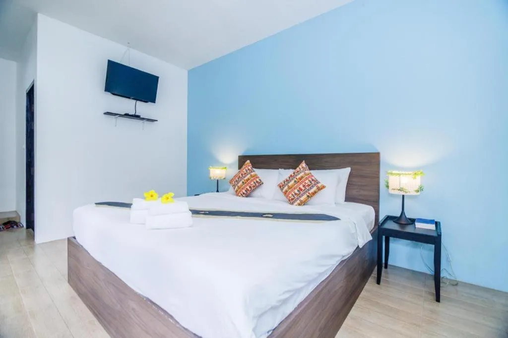 Bed in Baan Chuengkao Resort