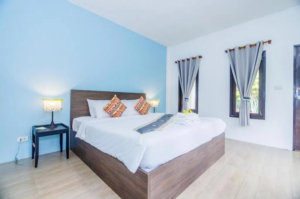 Bed in Baan Chuengkao Resort