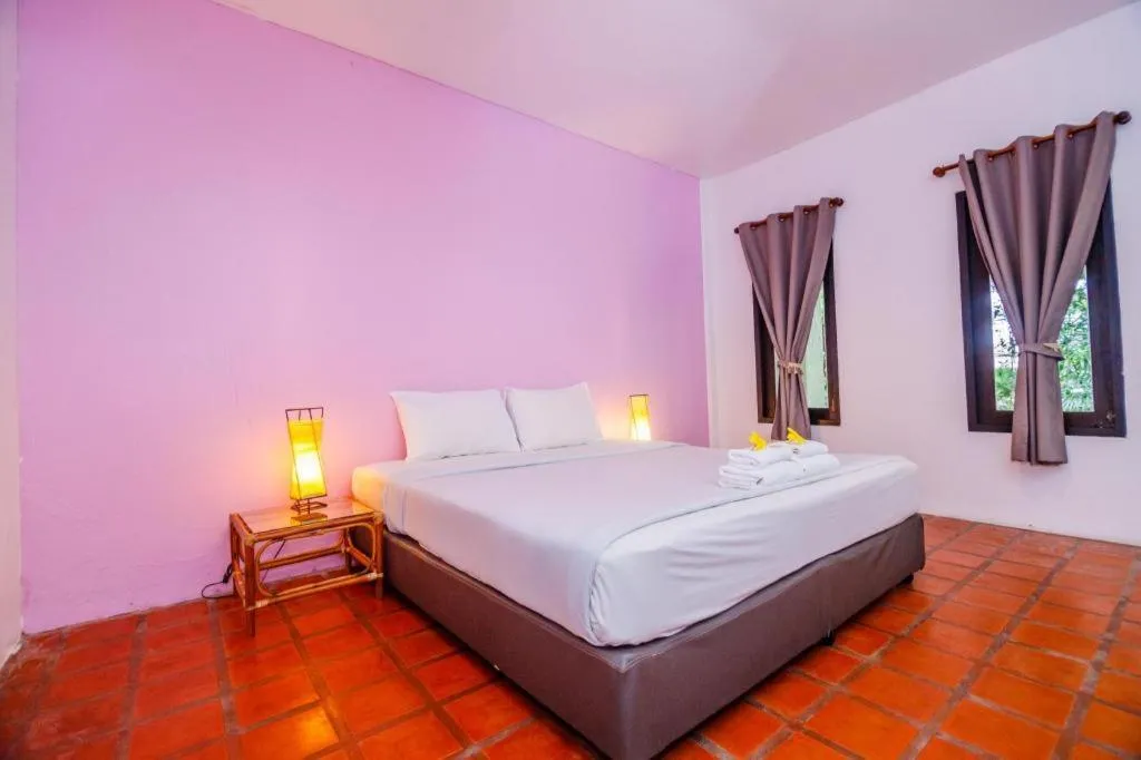 Bed in Baan Chuengkao Resort