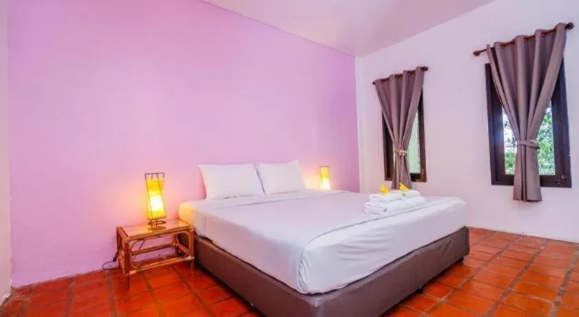 Bed in Baan Chuengkao Resort