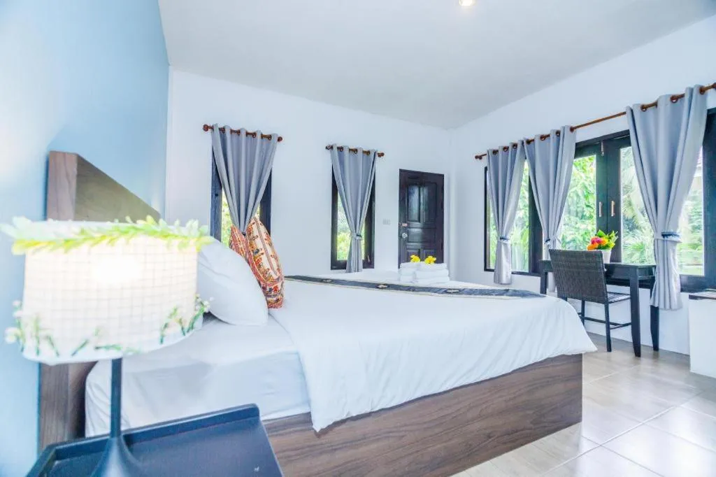 Bed in Baan Chuengkao Resort