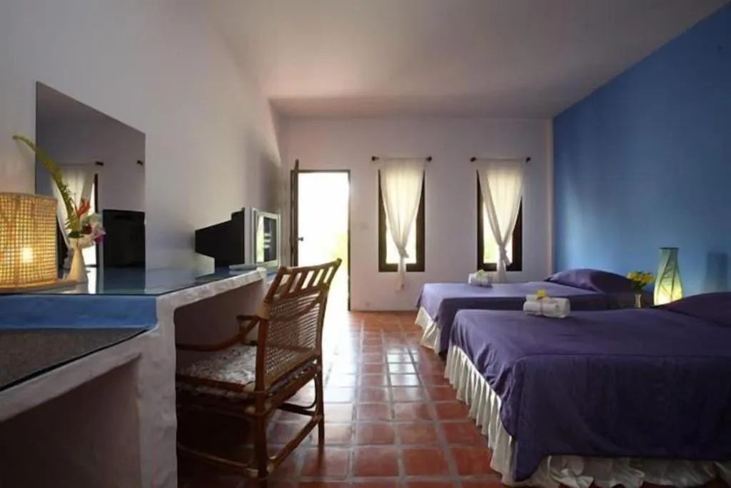 Bed in Baan Chuengkao Resort