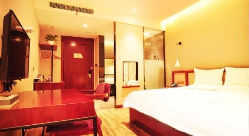 Bed in Hangzhou Berman Hotel