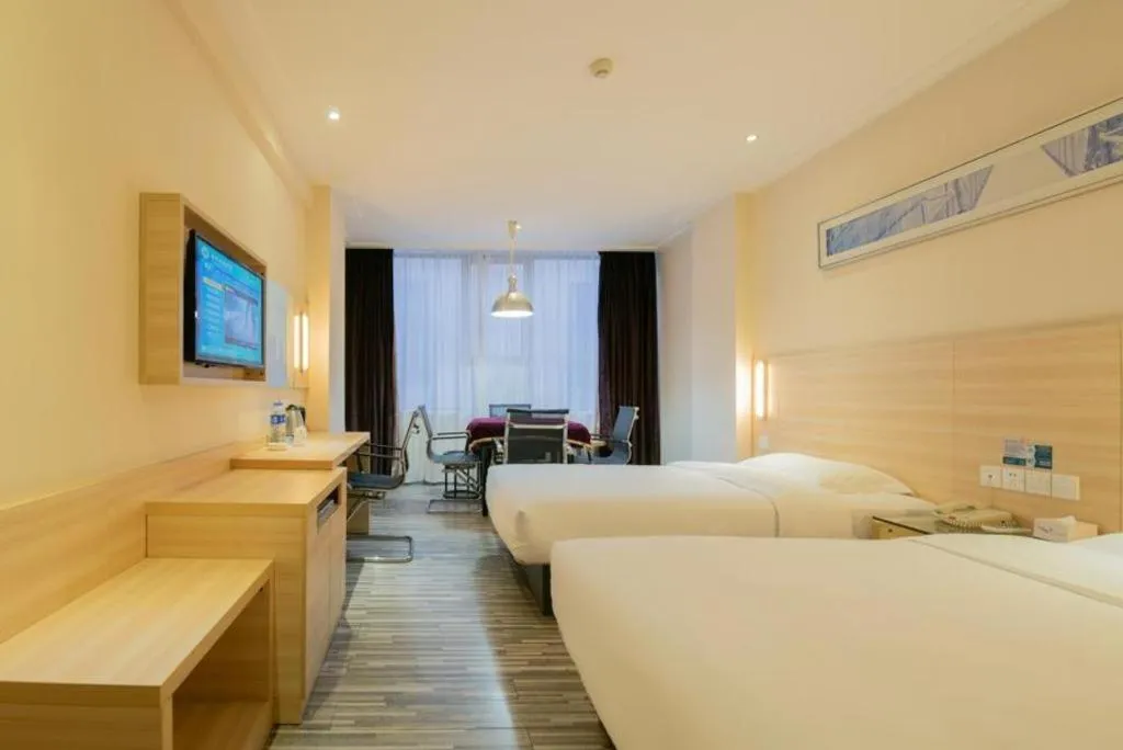 Bed in City Comfort Inn Changsha Tangshuili Fuyou