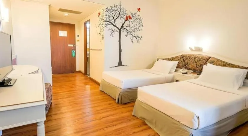 Bed in Wangtai Hotel