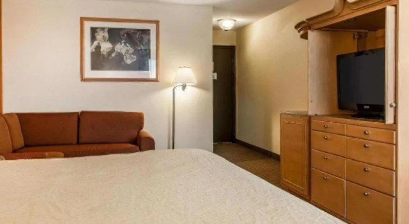 Bed in Quality Inn & Suites Shelbyville I-74