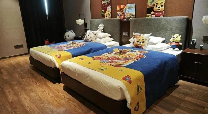 Bed in Rezen Hotel Pasonda Junyu