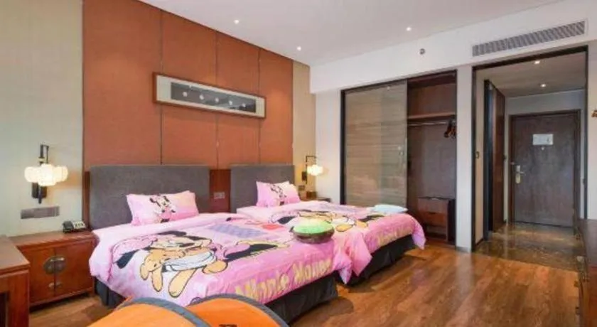 Bed in Rezen Hotel Pasonda Junyu