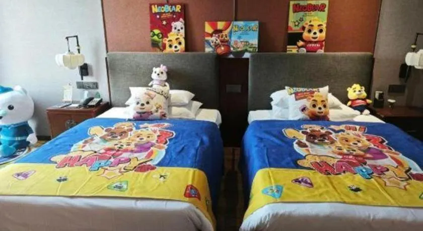 Bed in Rezen Hotel Pasonda Junyu