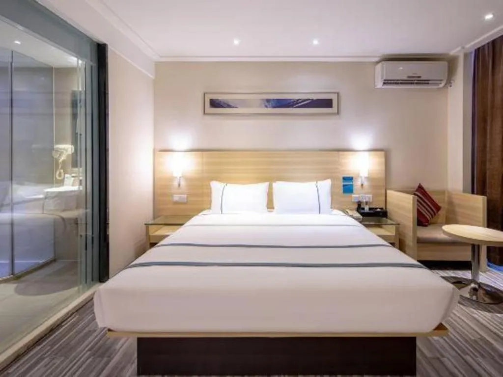 Bed in City Comfort Inn Baise Uprising Memorial Park Laiyu