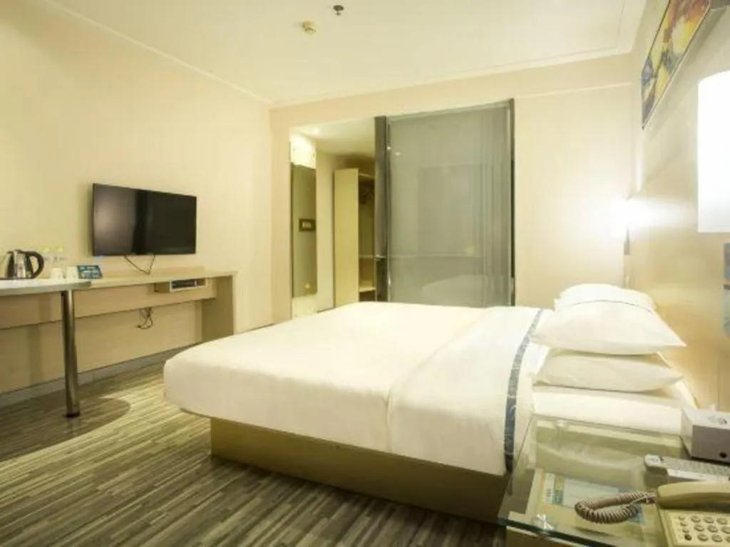 Bed in City Comfort Inn Baise Uprising Memorial Park Laiyu