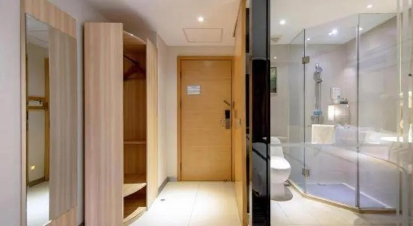 Bed in City Comfort Inn Baise Uprising Memorial Park Laiyu