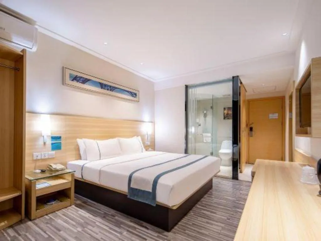 Bed in City Comfort Inn Baise Uprising Memorial Park Laiyu