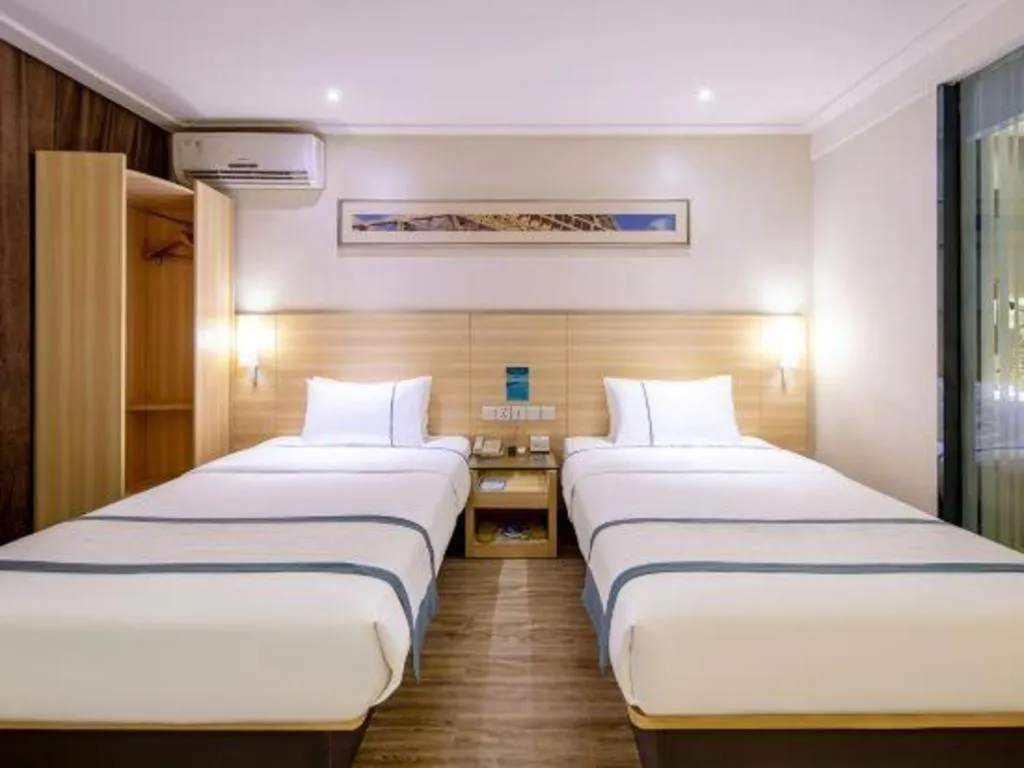 Bed in City Comfort Inn Baise Uprising Memorial Park Laiyu