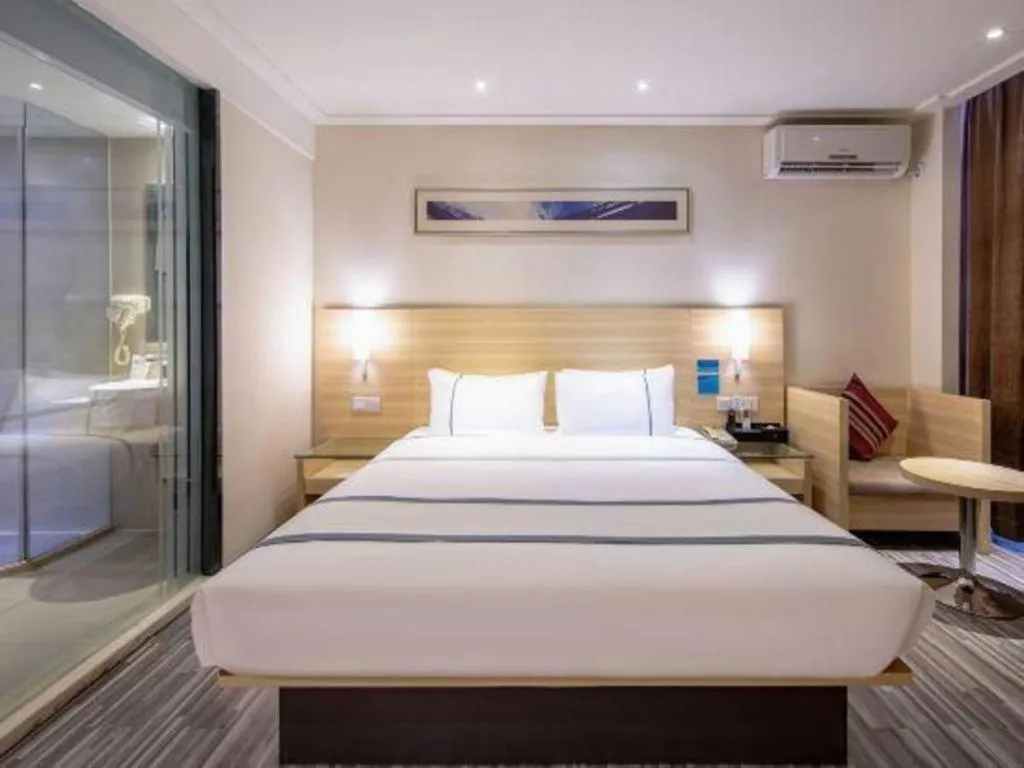 Bed in City Comfort Inn Baise Uprising Memorial Park Laiyu