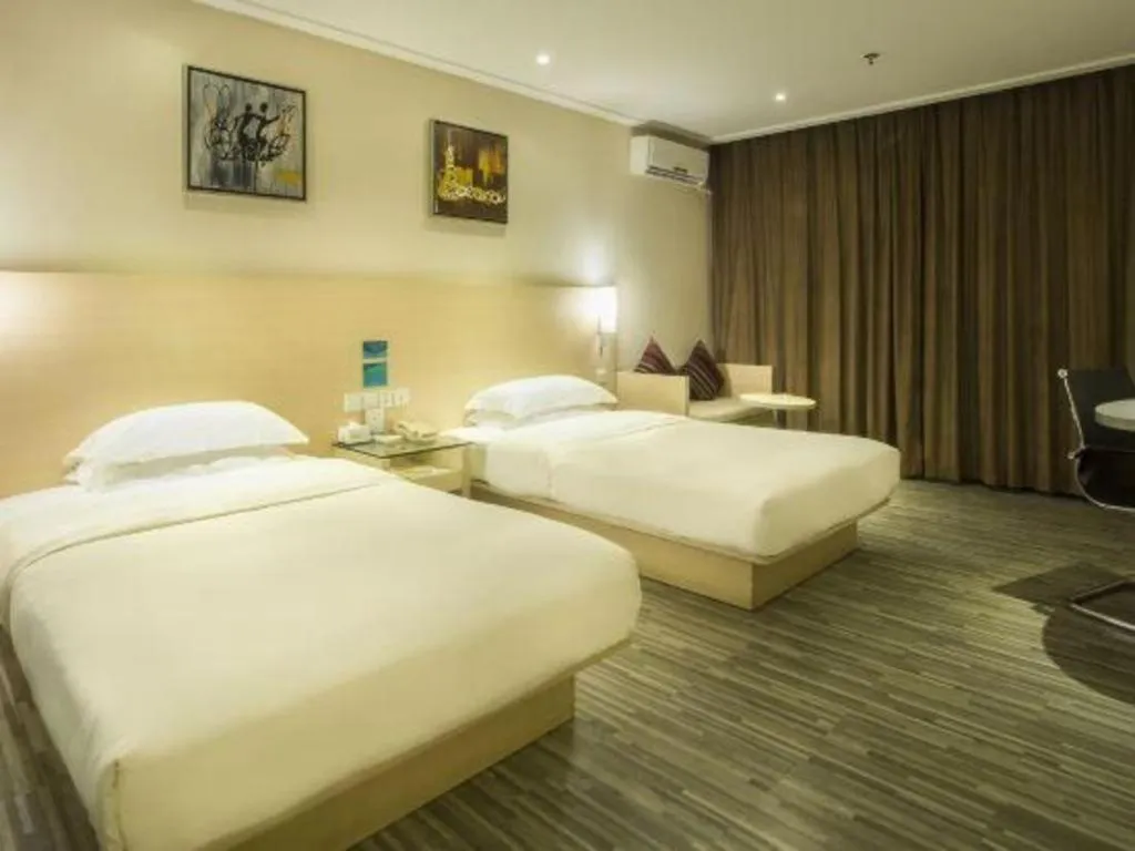 Bed in City Comfort Inn Baise Uprising Memorial Park Laiyu