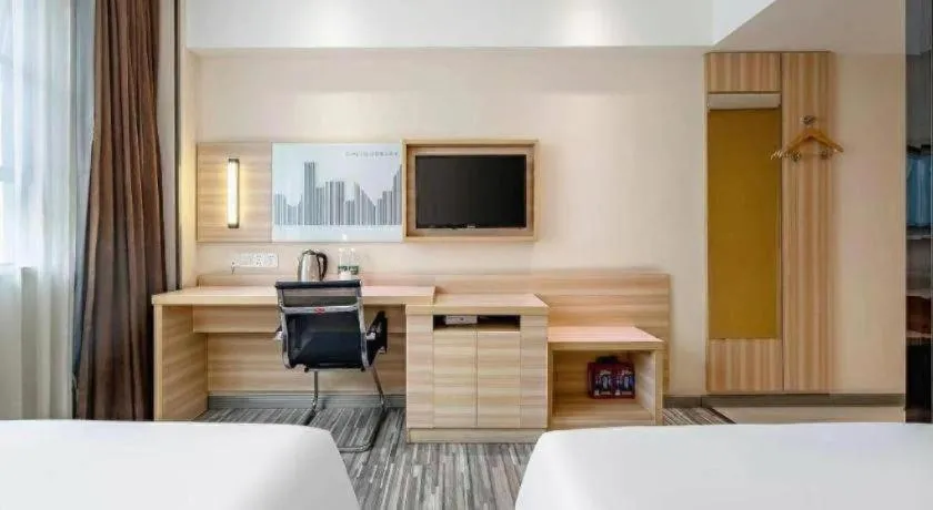 Bed in City Comfort Inn Baise Uprising Memorial Park Laiyu