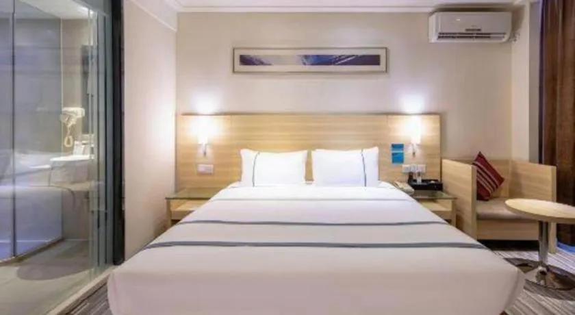 Bed in City Comfort Inn Baise Uprising Memorial Park Laiyu