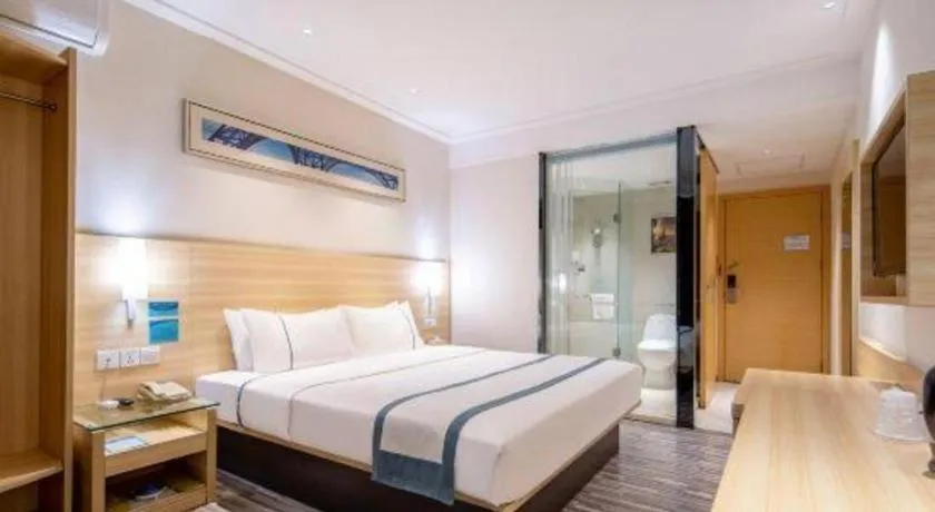 Bed in City Comfort Inn Baise Uprising Memorial Park Laiyu