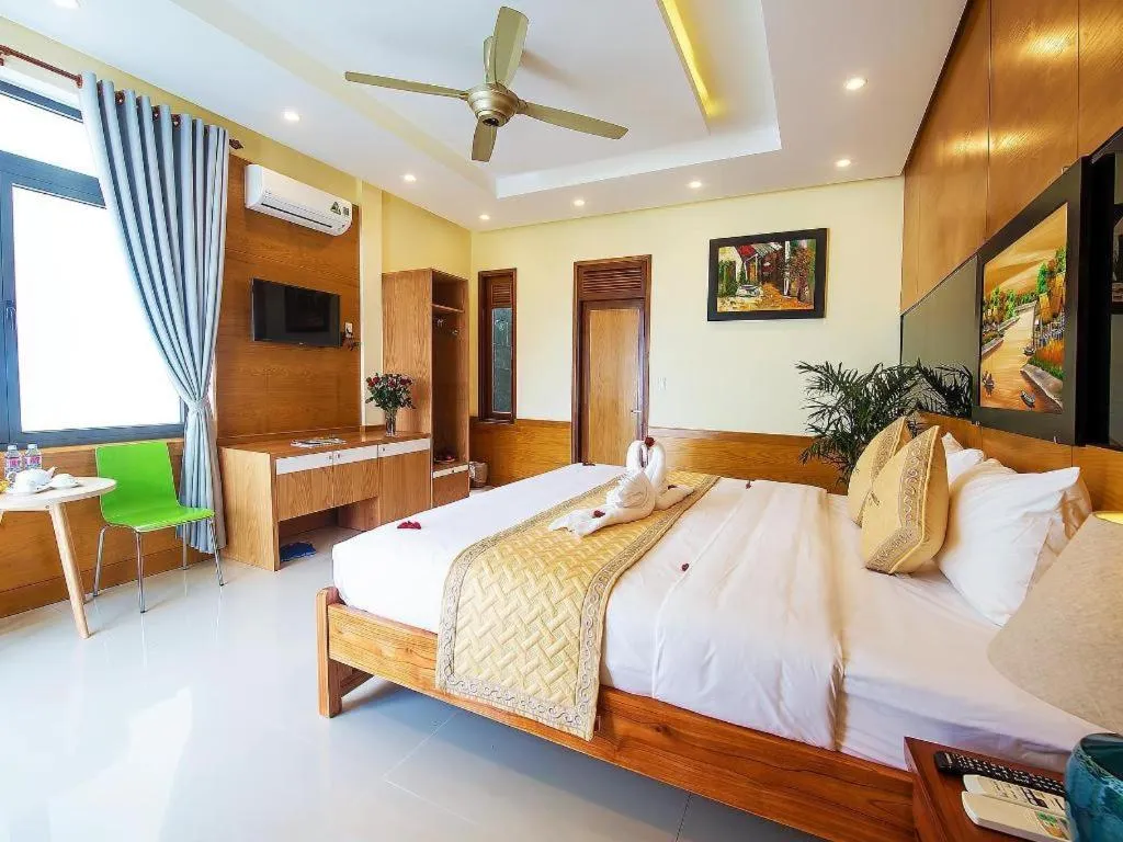 Bed in Bien Dao Homestay Hoi An