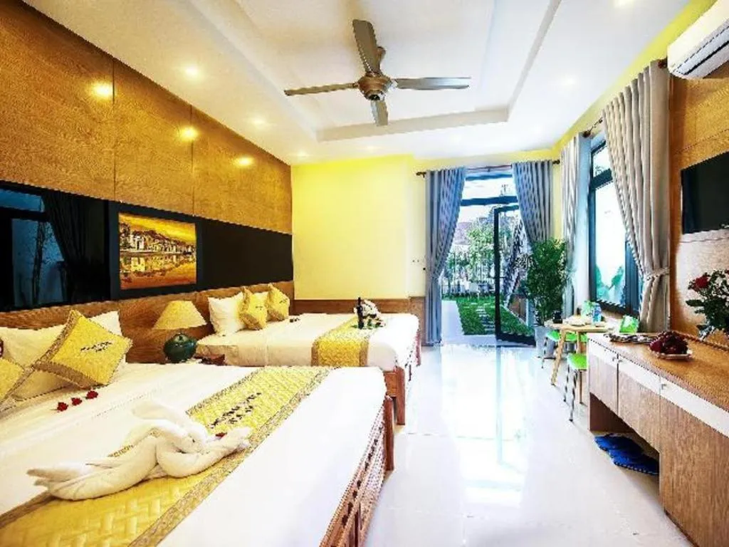 Bed in Bien Dao Homestay Hoi An