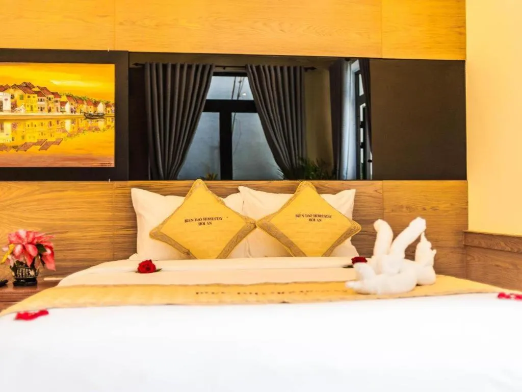 Bed in Bien Dao Homestay Hoi An