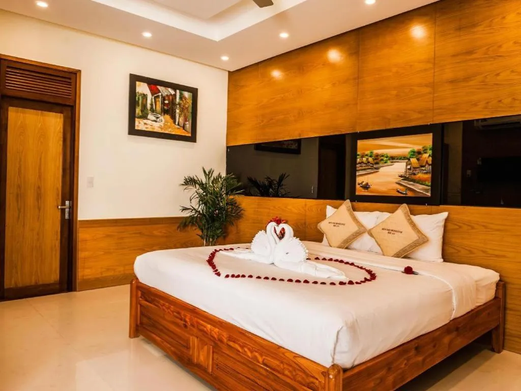 Bed in Bien Dao Homestay Hoi An