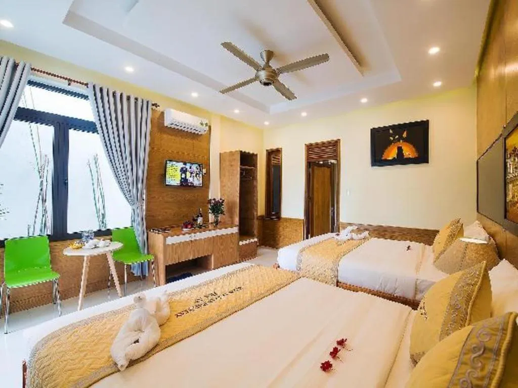 Bed in Bien Dao Homestay Hoi An