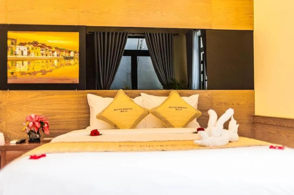 Bed in Bien Dao Homestay Hoi An