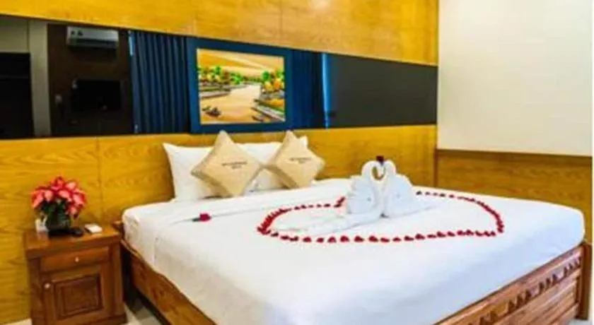 Bed in Bien Dao Homestay Hoi An