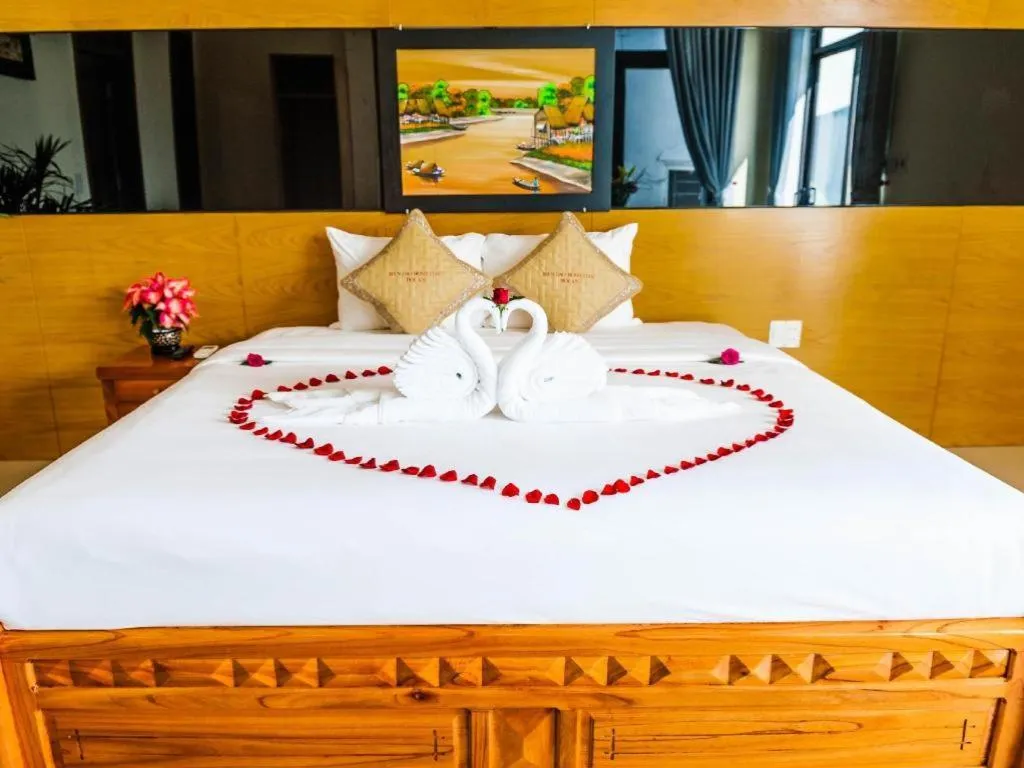 Bed in Bien Dao Homestay Hoi An