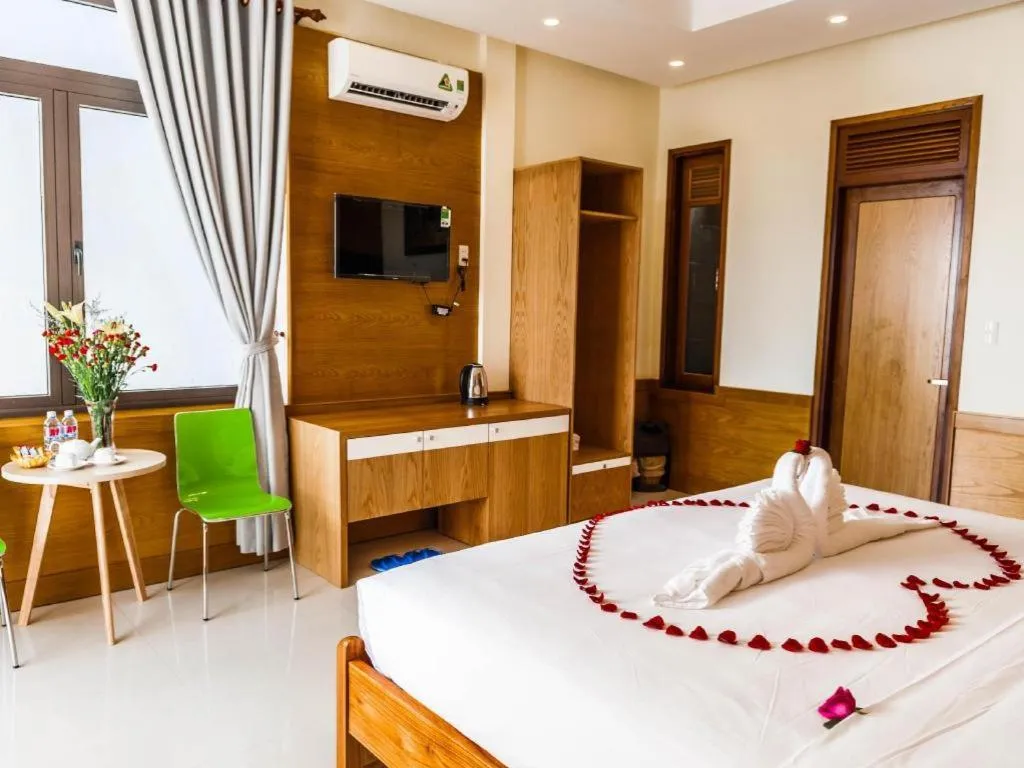 Bed in Bien Dao Homestay Hoi An