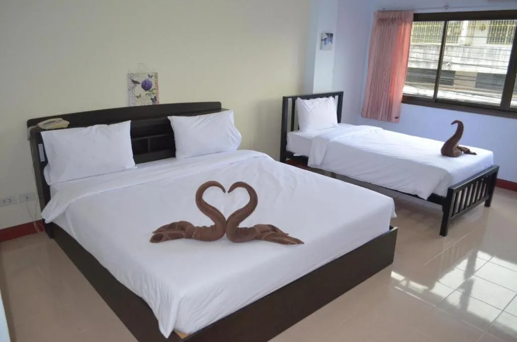 Bed in Premier Hotel Nakhonsrithammarat