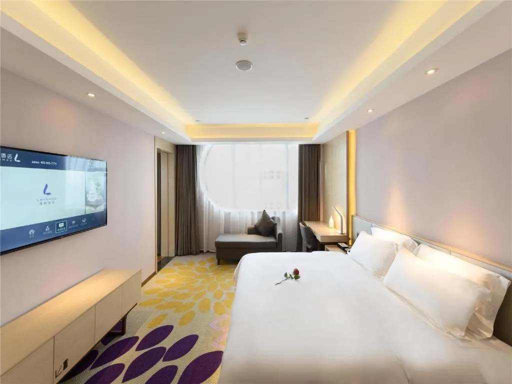 Bed in Lavande Hotel Deyang Guanghan