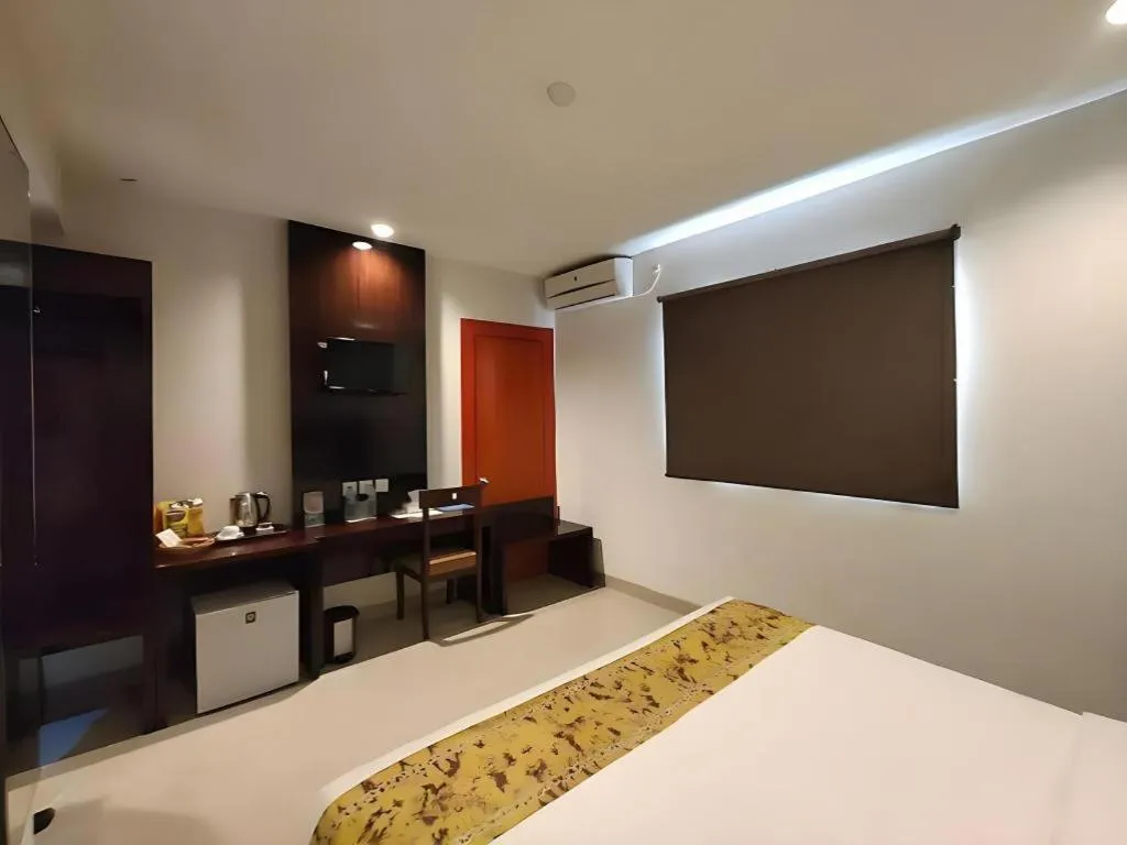 Bed in Jelita Bandara Hotel Airport