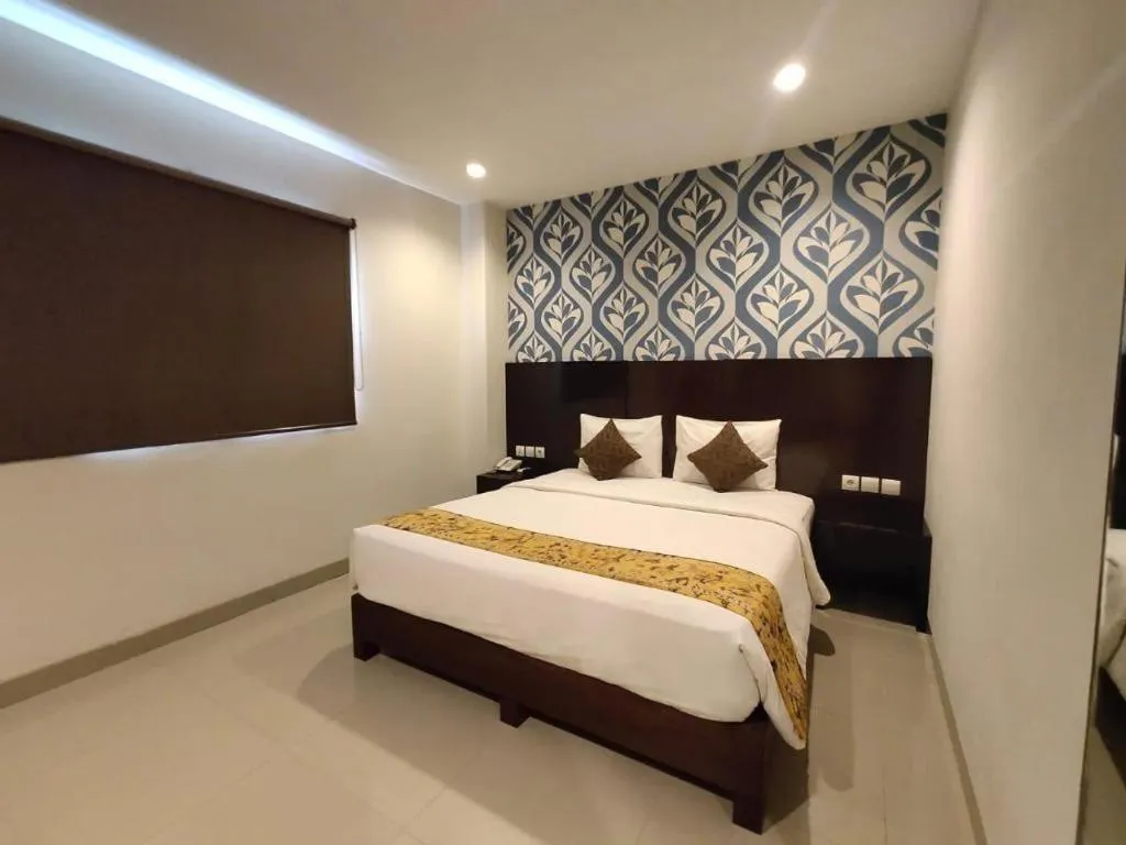 Bed in Jelita Bandara Hotel Airport
