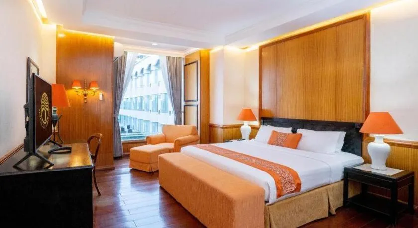 Bed in Gran Senyiur Hotel