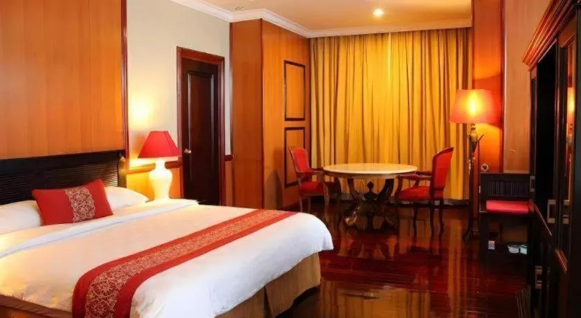 Bed in Gran Senyiur Hotel