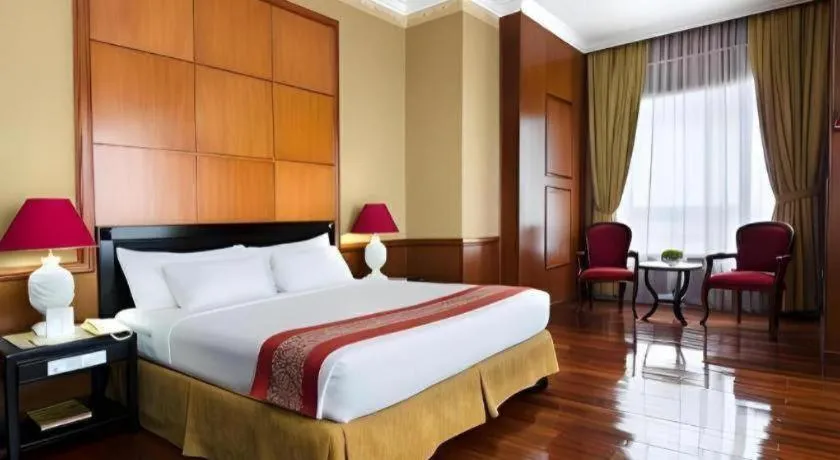 Bed in Gran Senyiur Hotel