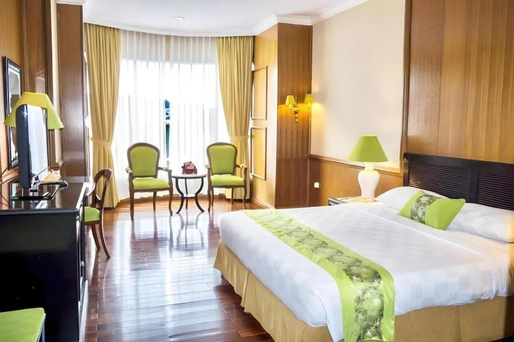 Bed in Gran Senyiur Hotel