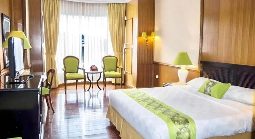 Bed in Gran Senyiur Hotel