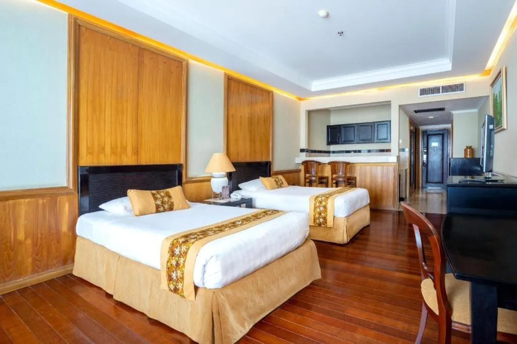 Bed in Gran Senyiur Hotel